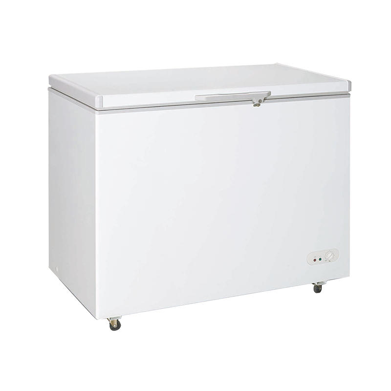 Showcase Commercial Kitchen Supplies Chest Freezer Single Door Display White Deep Freezer Upright BD-300
