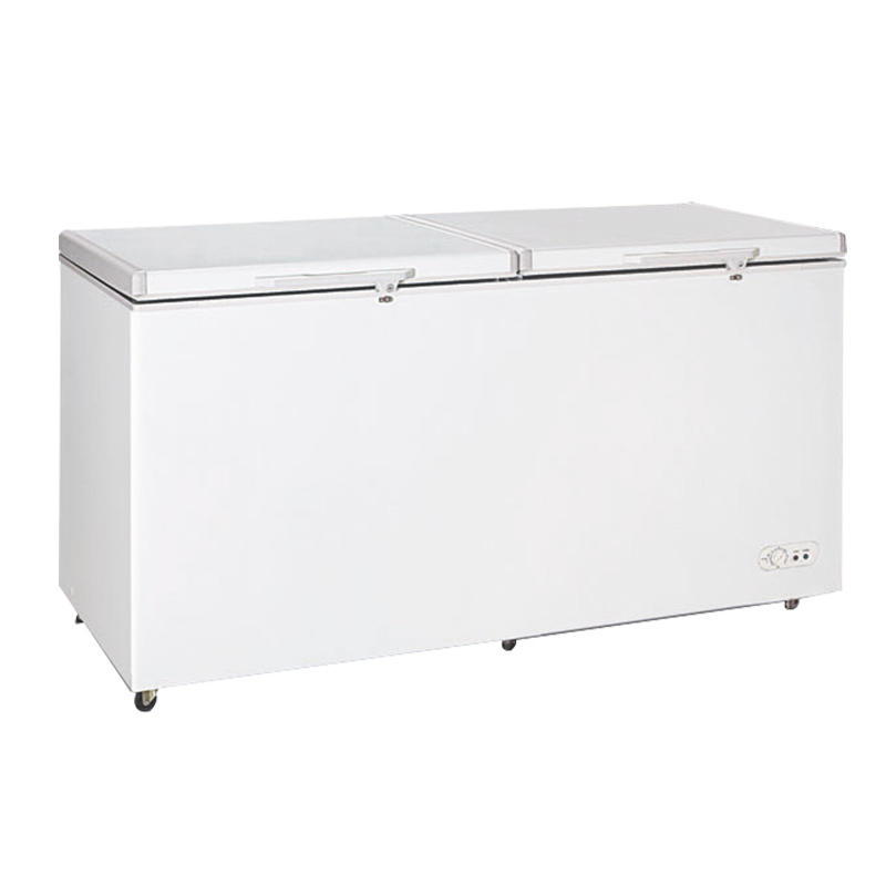 Showcase Commercial Kitchen Supplies Chest Freezer Single Door Display White Deep Freezer Upright BD-500