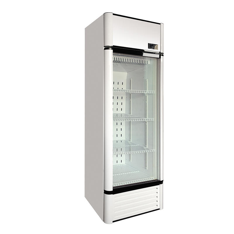 Vertical refrigerator glass door chiller freezer showcase refrigerator LC230 LC320 LC360