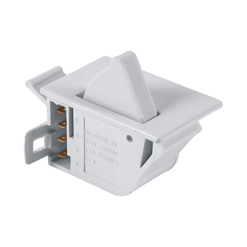 Refrigerator fan switch